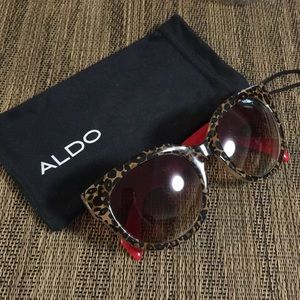 Aldo leopard print sunglasses